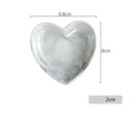 Nordic Marbled Heart Ceramic Dinnerware Set
