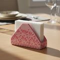 Pink Talavera Napkin Holder | Floral Glazed Design