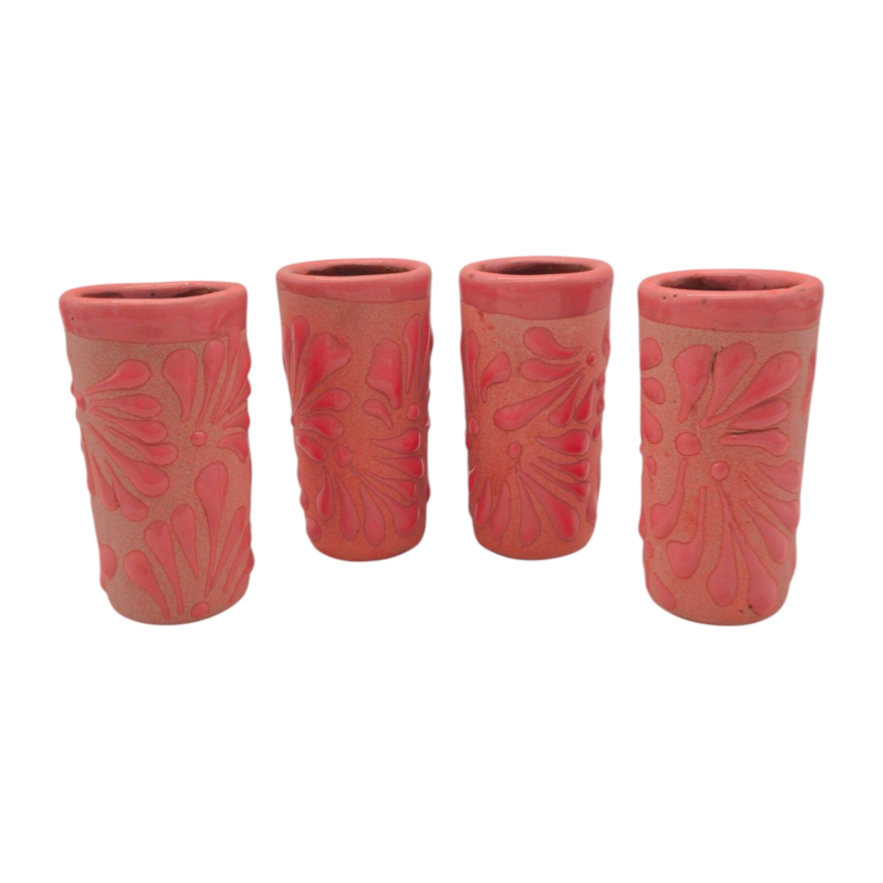 Pink Talavera Shot Glass | Handmade Ceramic Favor
