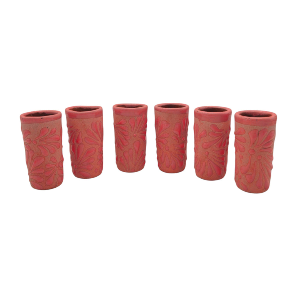 Pink Talavera Shot Glass | Handmade Ceramic Favor
