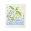 Sea Turtle Swedish Dishcloth | Green and Blue
