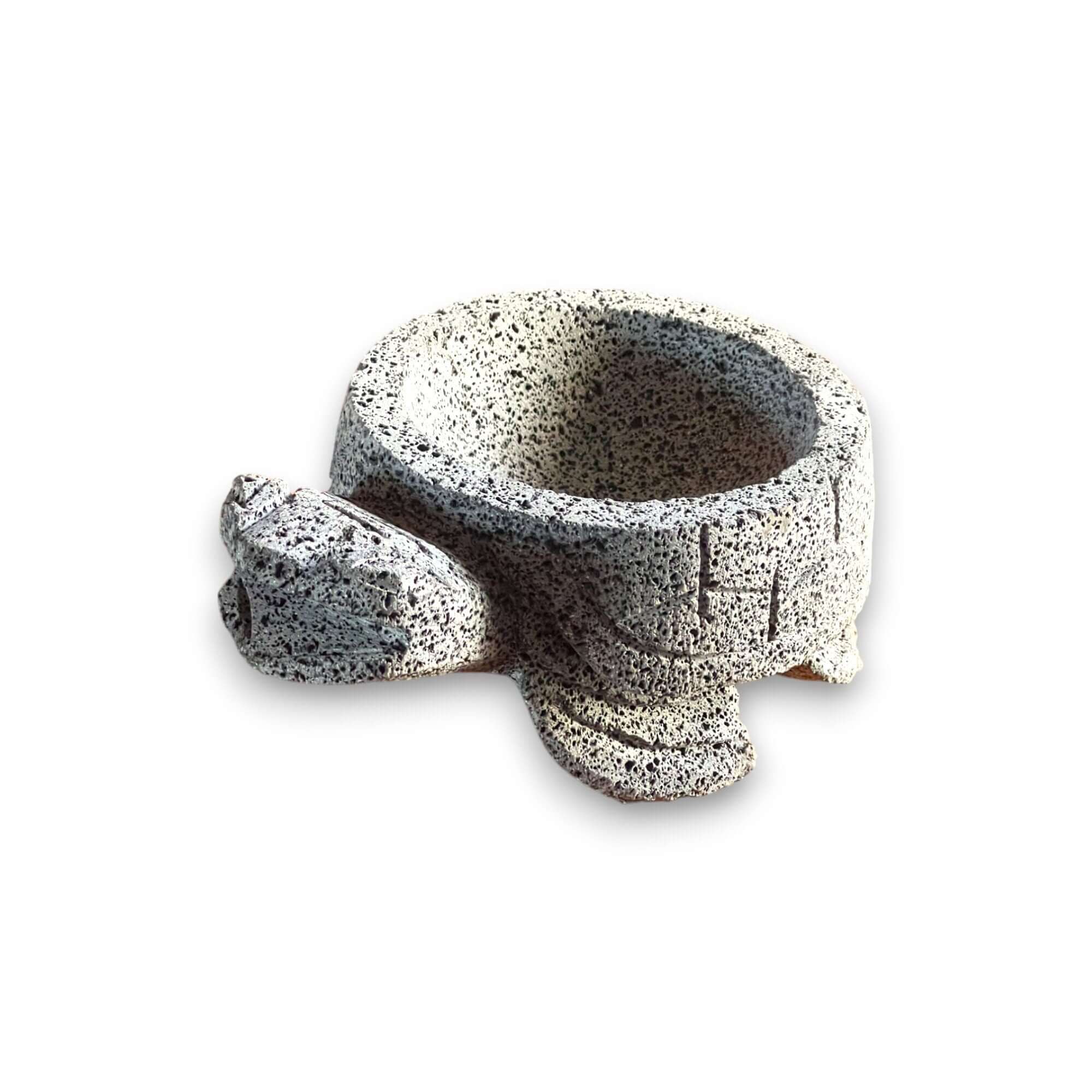 Sea Turtle Stone Mortar & Pestle | Handmade Molcajete