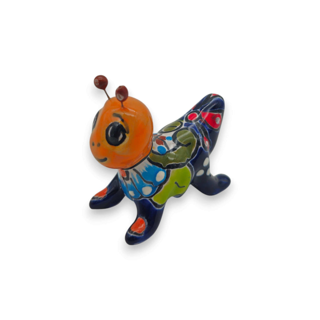 Set of 2 Colorful Talavera Crickets | Mexican Ceramic Art