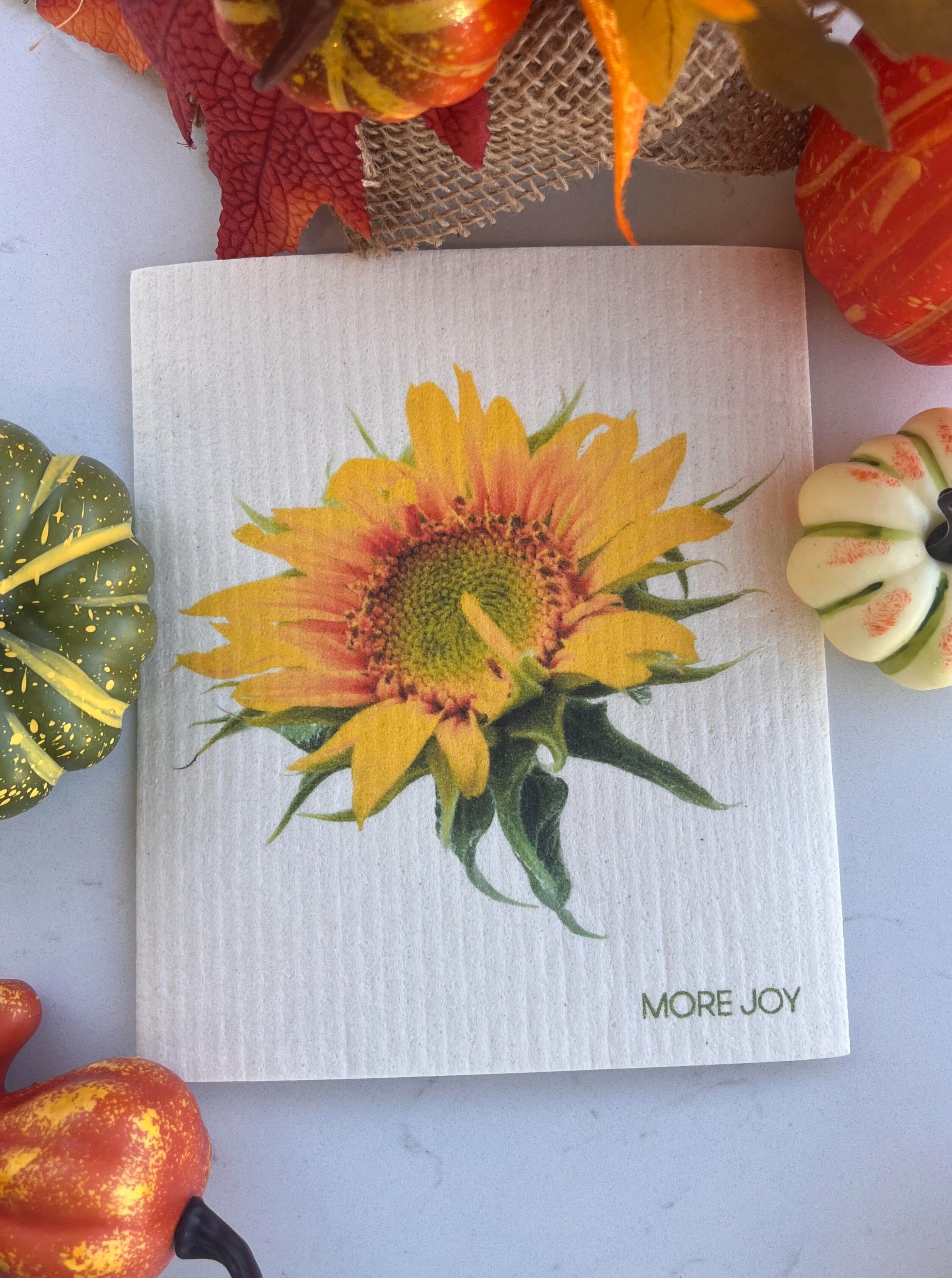 Sunflower Swedish Dishcloth