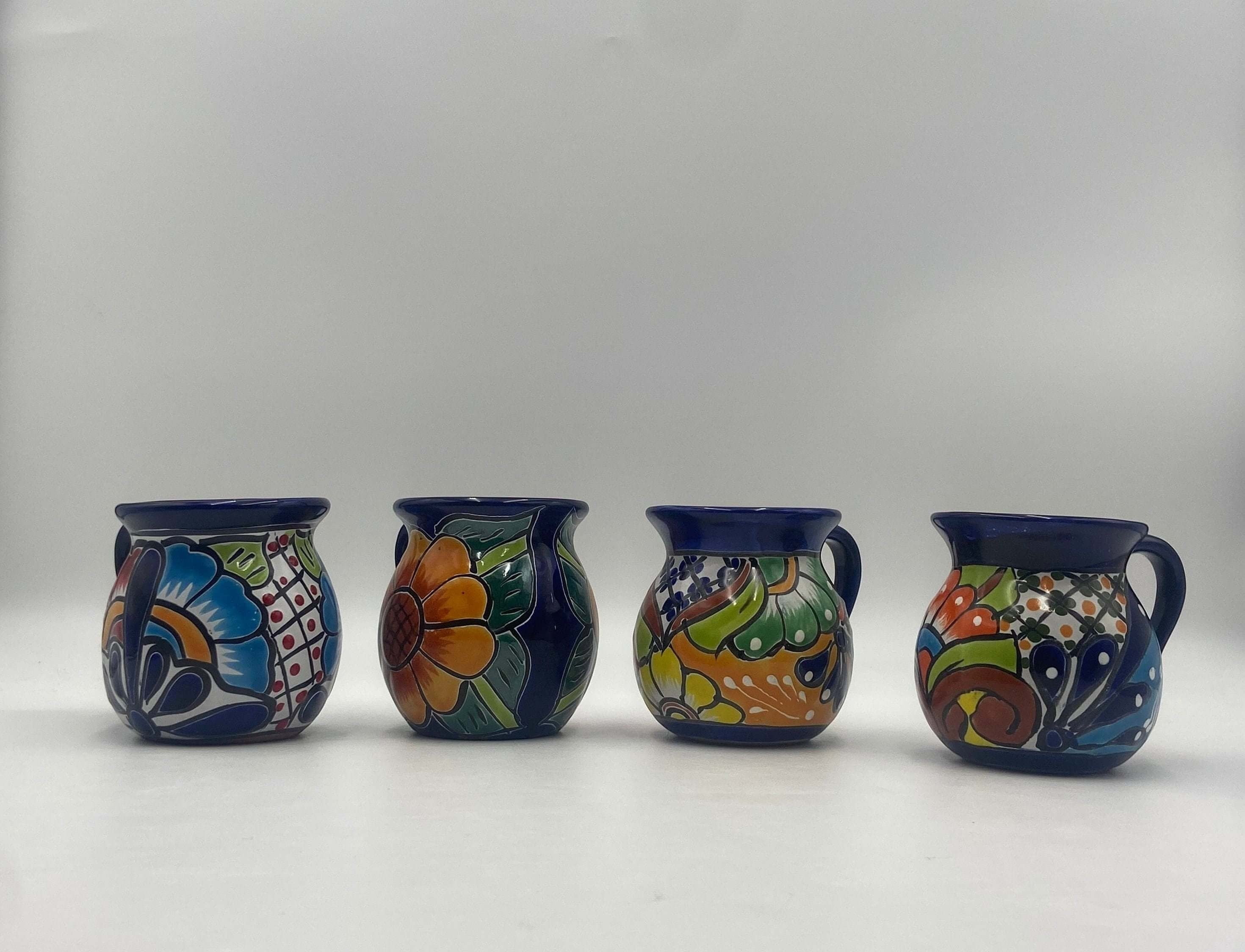 Talavera Dinnerware Set | 34-Piece Mexican Tableware for 8