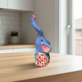 Talavera Elephant Statue | Colorful Hand-Painted Art