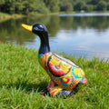 Talavera Duck Planter | Colorful Hand-Painted Mexican Ceramic Art