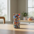 Hand-Blown Double Shot Glass | Mexican Confetti Glassware