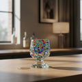 Confetti Rock Shot Glass | Handmade Mexican Cognac-Style Glass