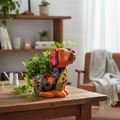 Mexican Handmade Dog Planter | Talavera Dog Planter