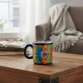 Talavera Coffee Mug | Hand-Painted Floral Design