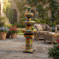 Handmade Talavera Fountain | Authentic Mexican Art