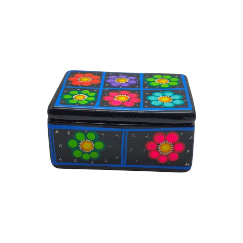 Guerrero Jewelry Box | Mexican Ceramic Earring Holder