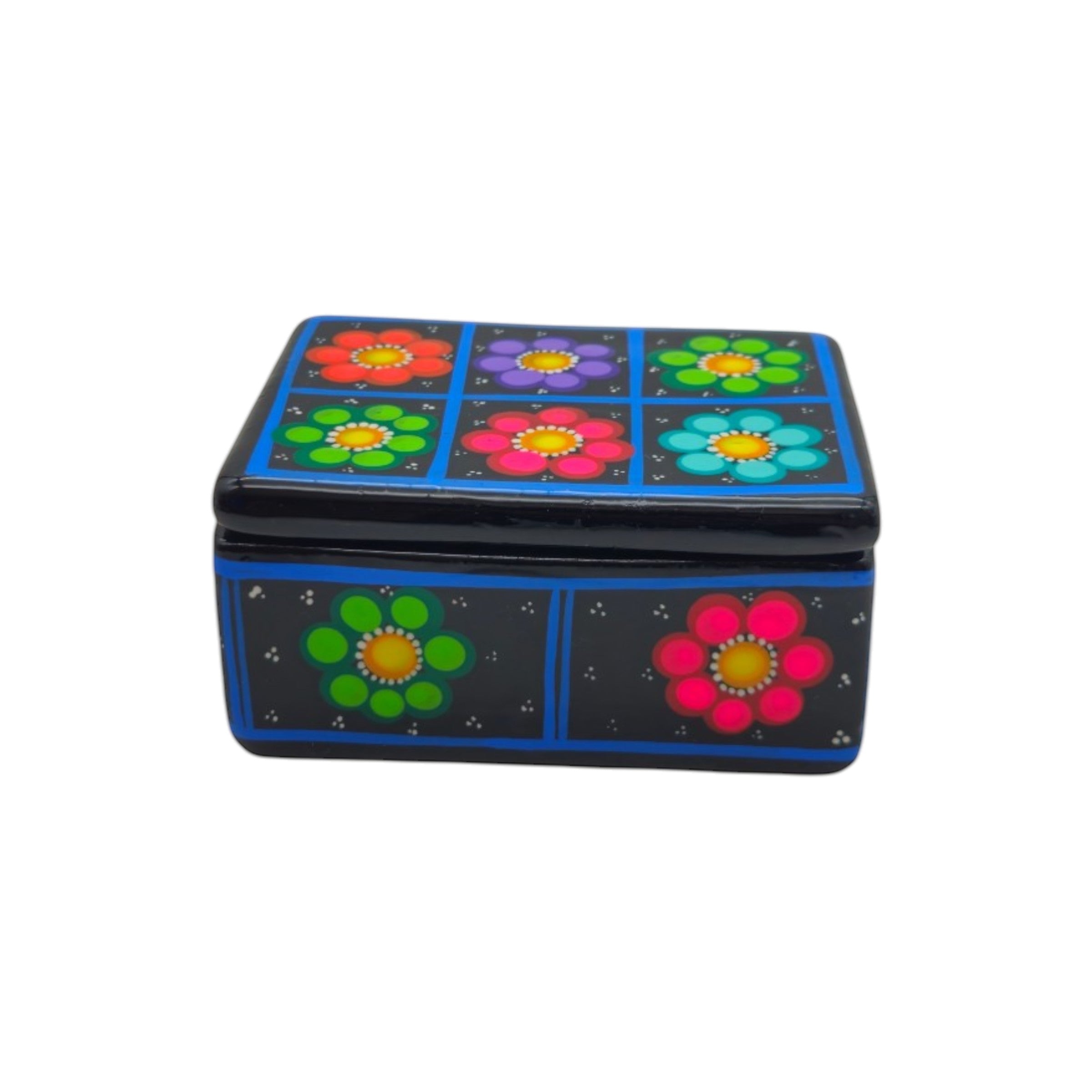 Guerrero Jewelry Box | Mexican Ceramic Earring Holder