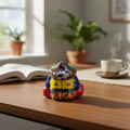 Tiny Talavera Panchito Figurine | Hand-Painted Mexican Sleeping Man